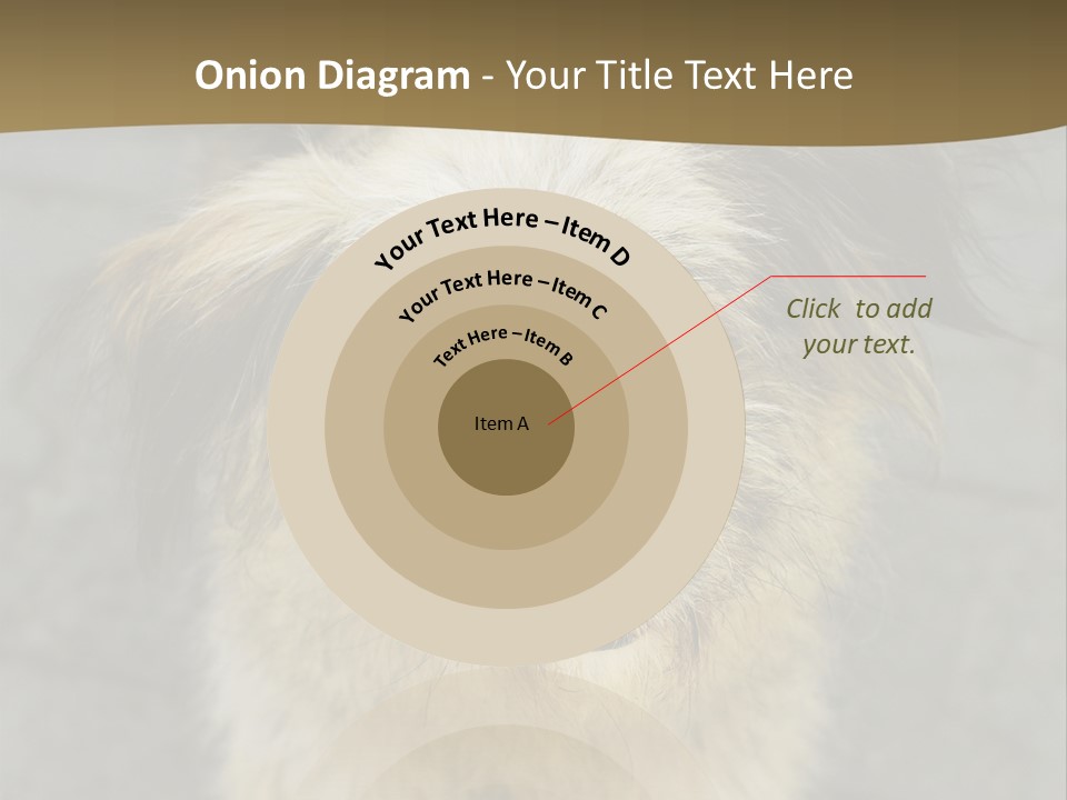 A Brown And Black Dog Standing On Top Of A Sidewalk PowerPoint Template