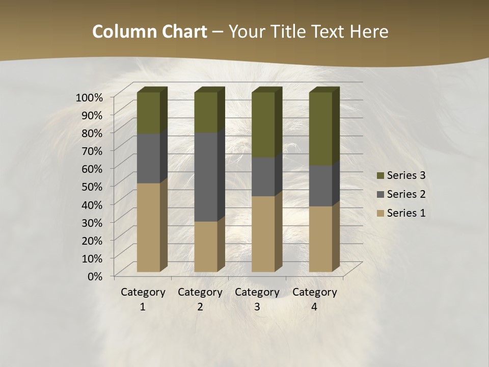 A Brown And Black Dog Standing On Top Of A Sidewalk PowerPoint Template