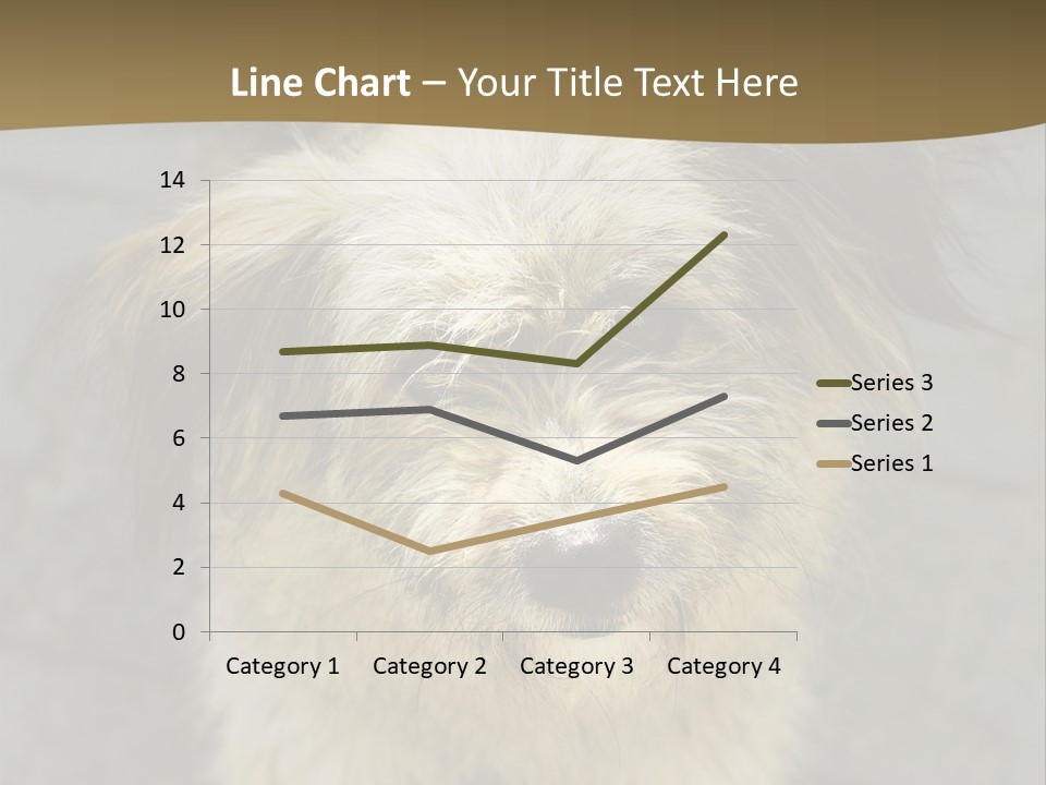 A Brown And Black Dog Standing On Top Of A Sidewalk PowerPoint Template
