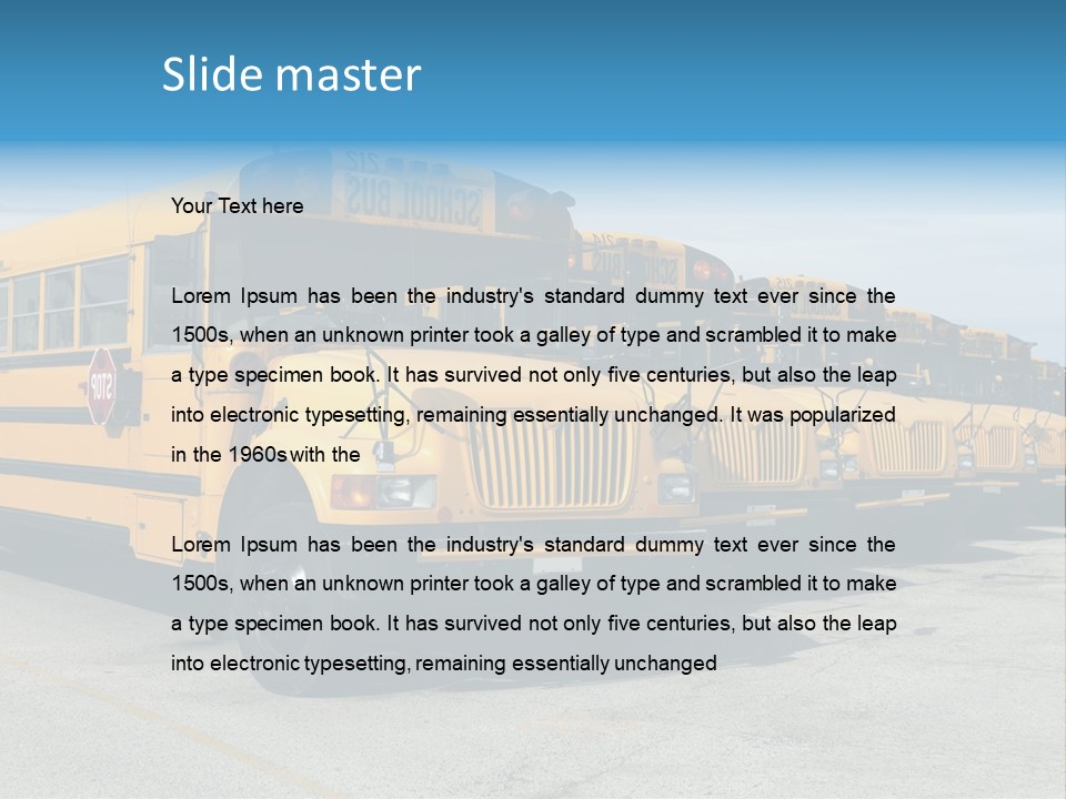 Yellow Public Student PowerPoint Template