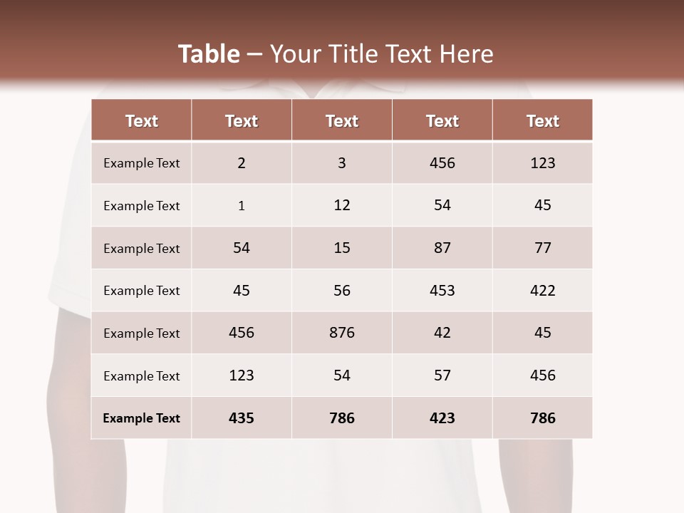 Attractive Trendy Fashionable PowerPoint Template