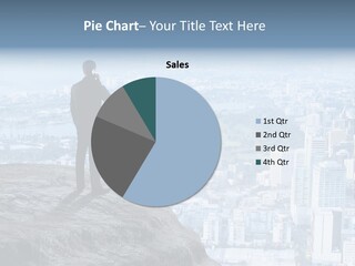 Business Travel Person PowerPoint Template