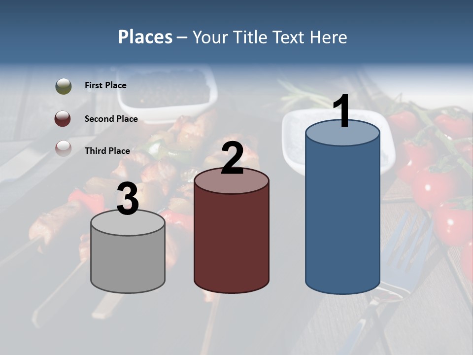 Table Olive Oil Roasted PowerPoint Template