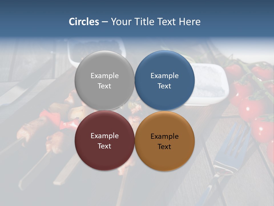 Table Olive Oil Roasted PowerPoint Template