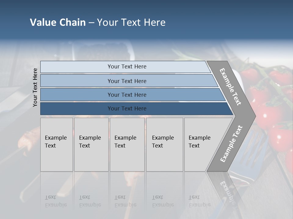 Table Olive Oil Roasted PowerPoint Template