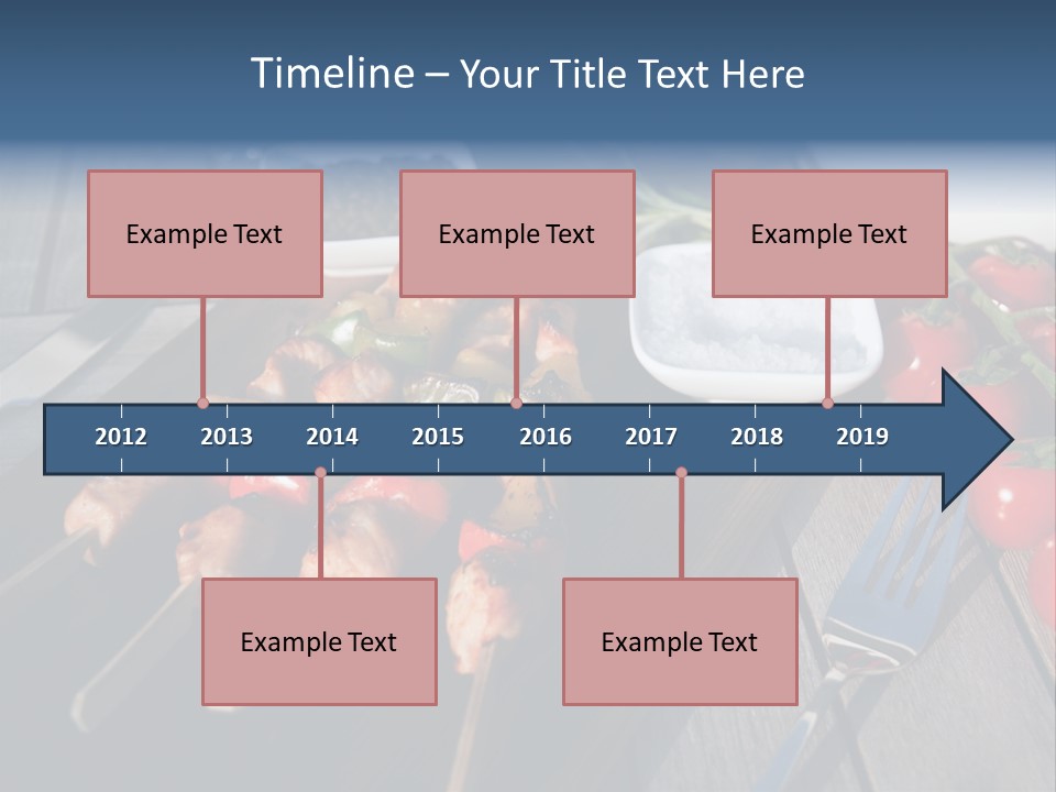 Table Olive Oil Roasted PowerPoint Template
