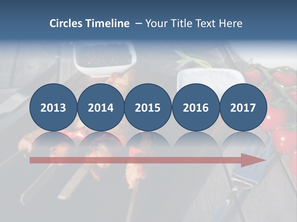 Table Olive Oil Roasted PowerPoint Template