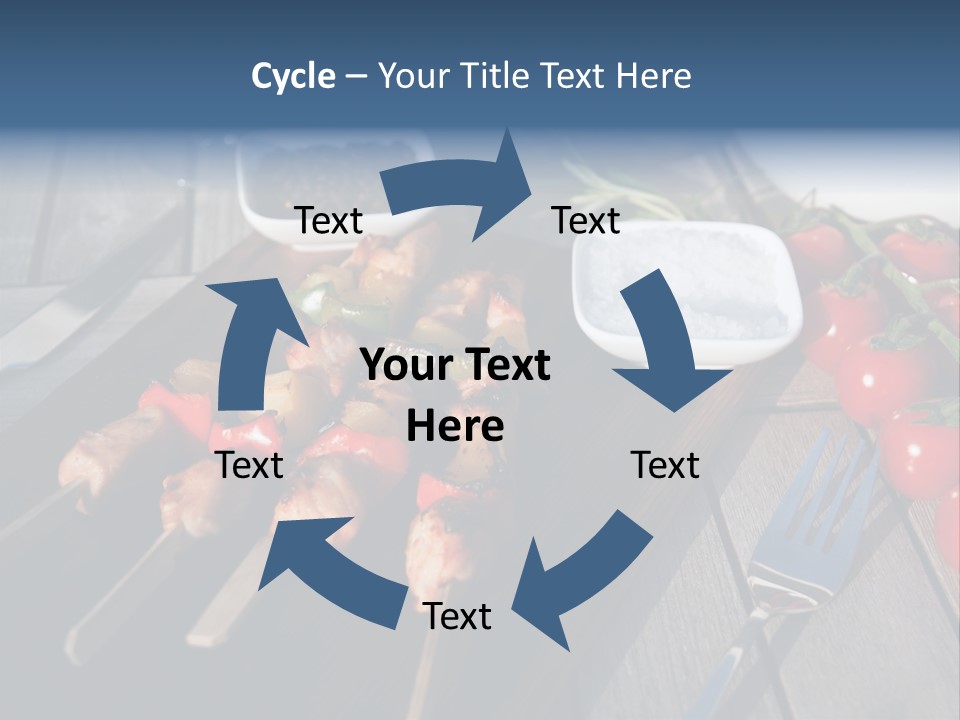 Table Olive Oil Roasted PowerPoint Template