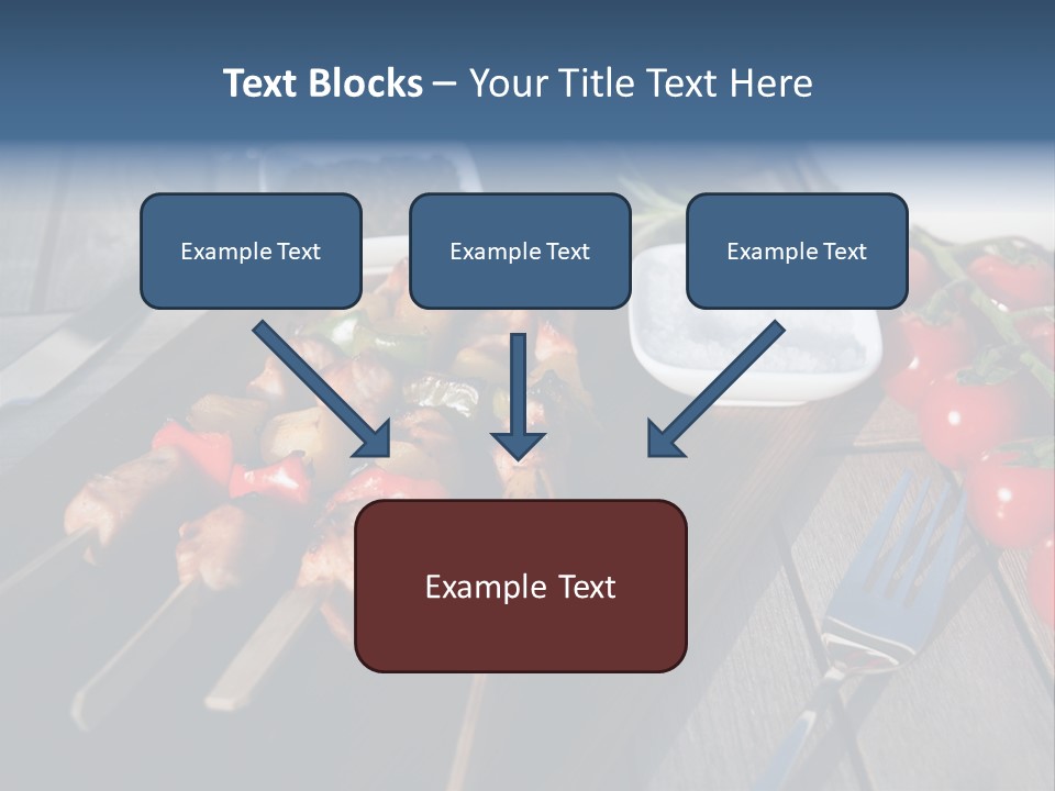 Table Olive Oil Roasted PowerPoint Template