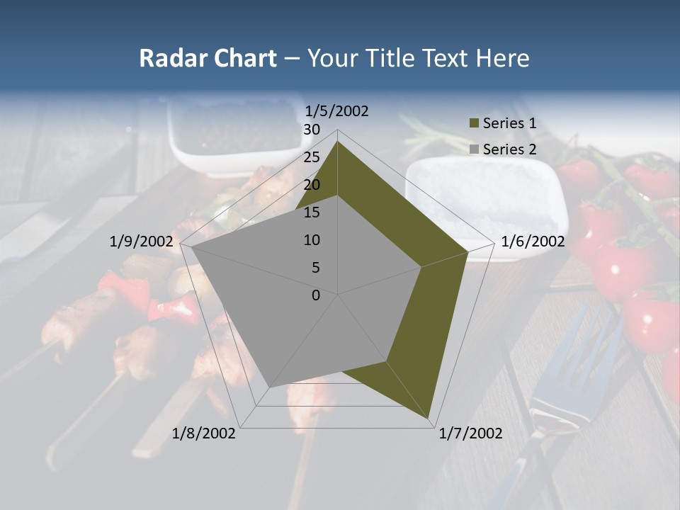 Table Olive Oil Roasted PowerPoint Template