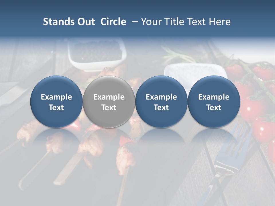 Table Olive Oil Roasted PowerPoint Template