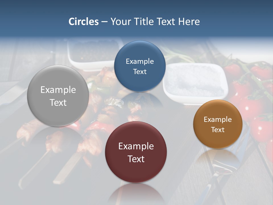 Table Olive Oil Roasted PowerPoint Template