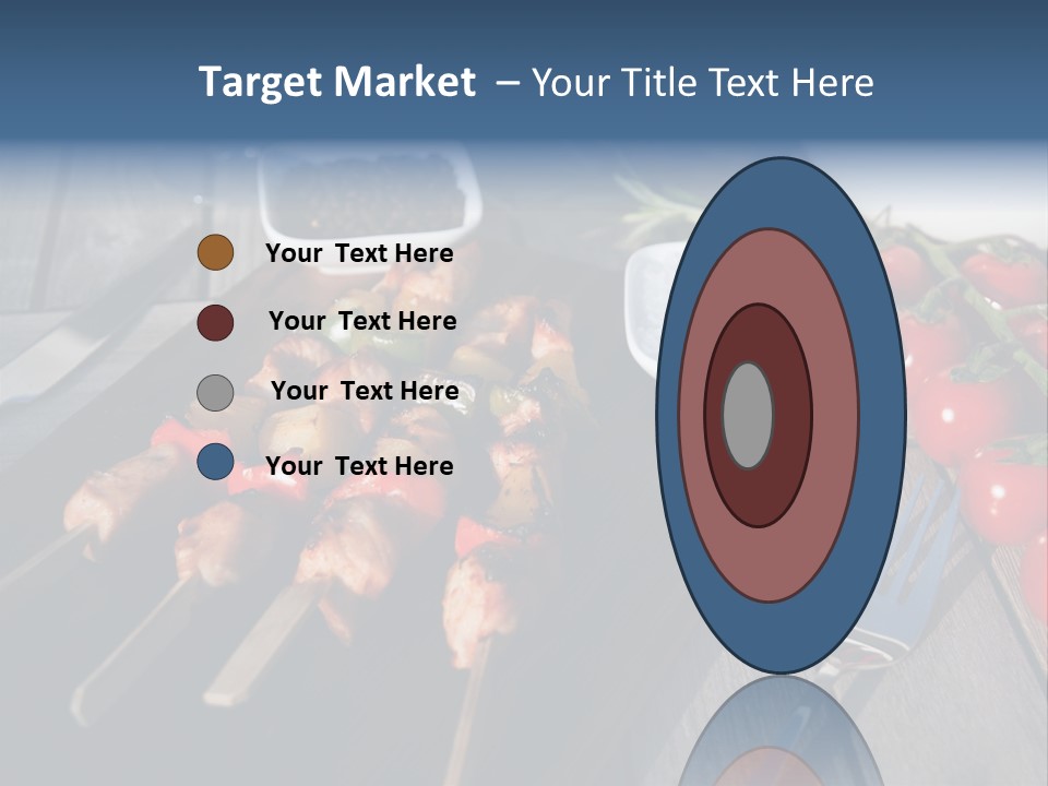 Table Olive Oil Roasted PowerPoint Template