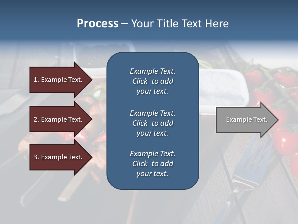 Table Olive Oil Roasted PowerPoint Template
