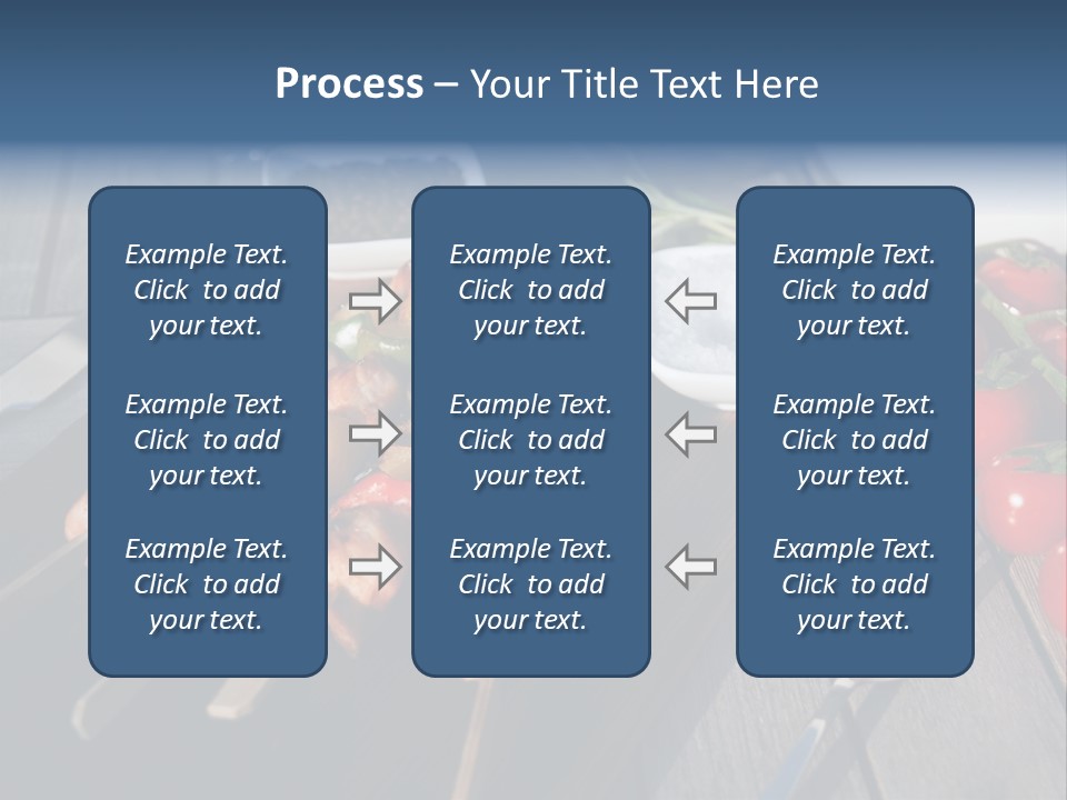 Table Olive Oil Roasted PowerPoint Template