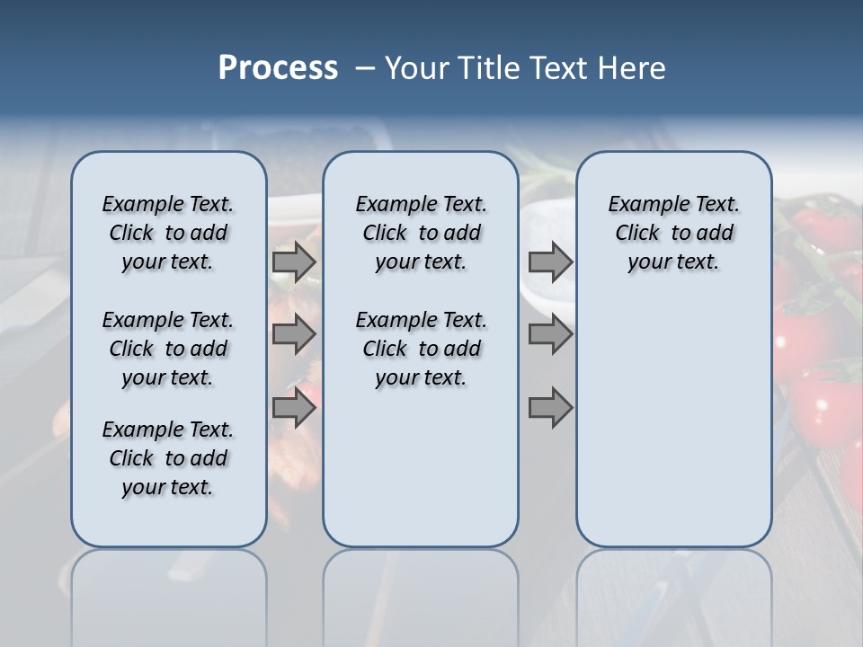 Table Olive Oil Roasted PowerPoint Template