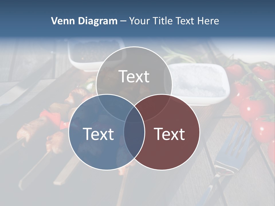 Table Olive Oil Roasted PowerPoint Template