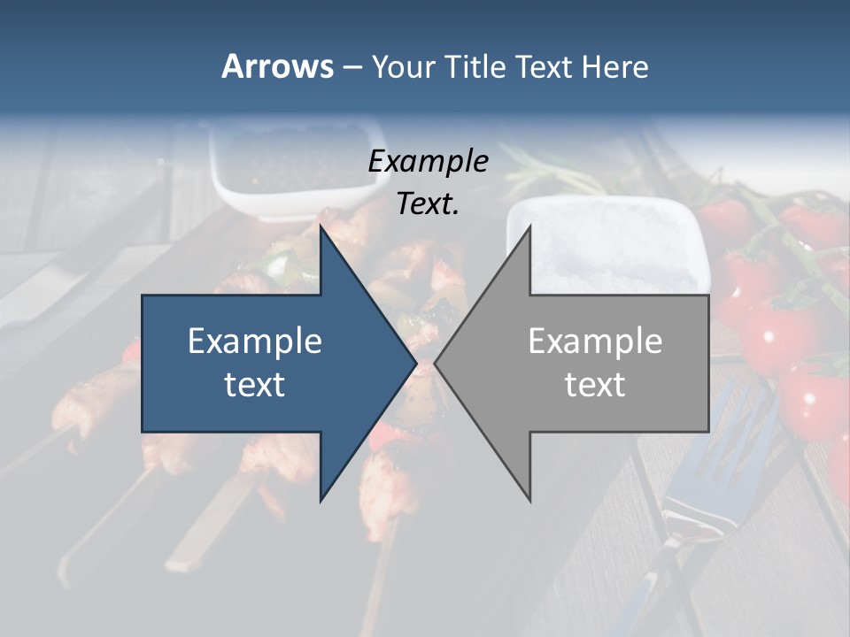 Table Olive Oil Roasted PowerPoint Template