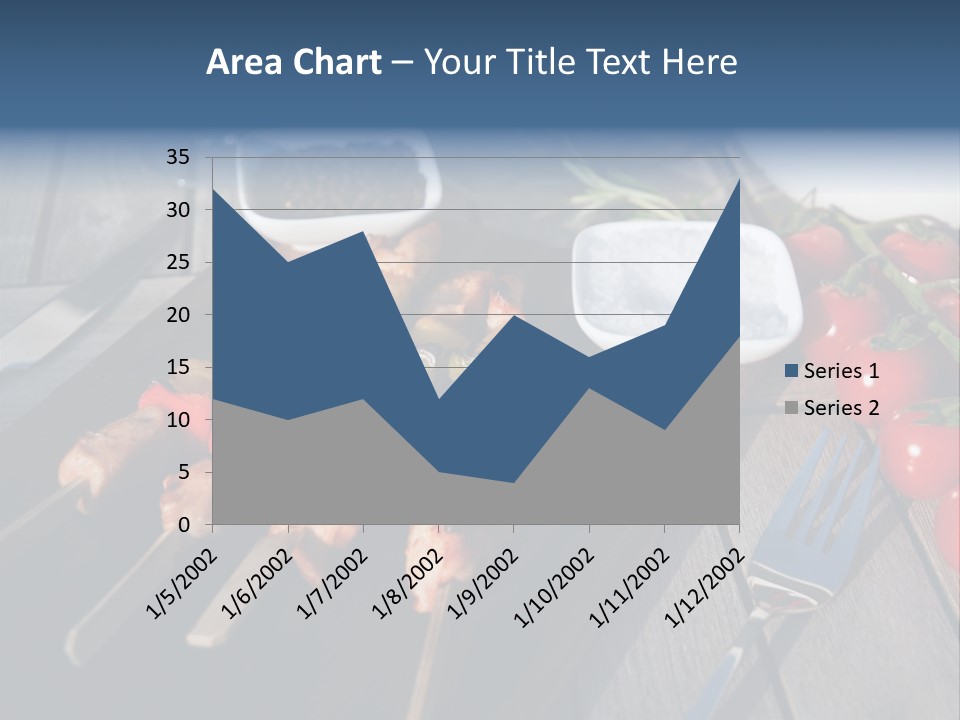 Table Olive Oil Roasted PowerPoint Template