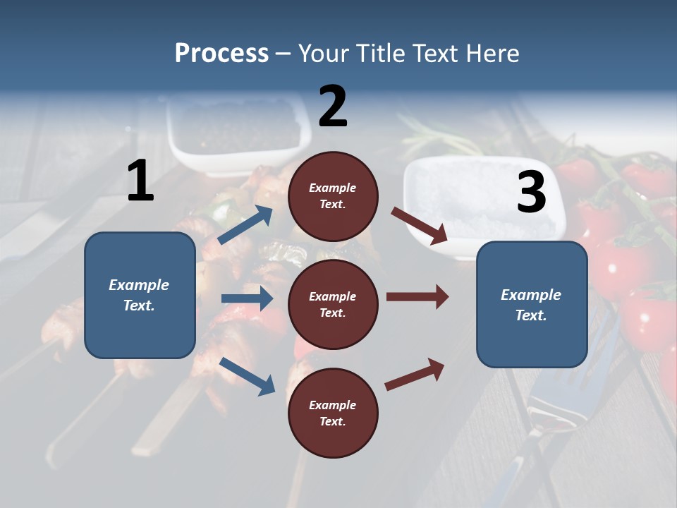 Table Olive Oil Roasted PowerPoint Template