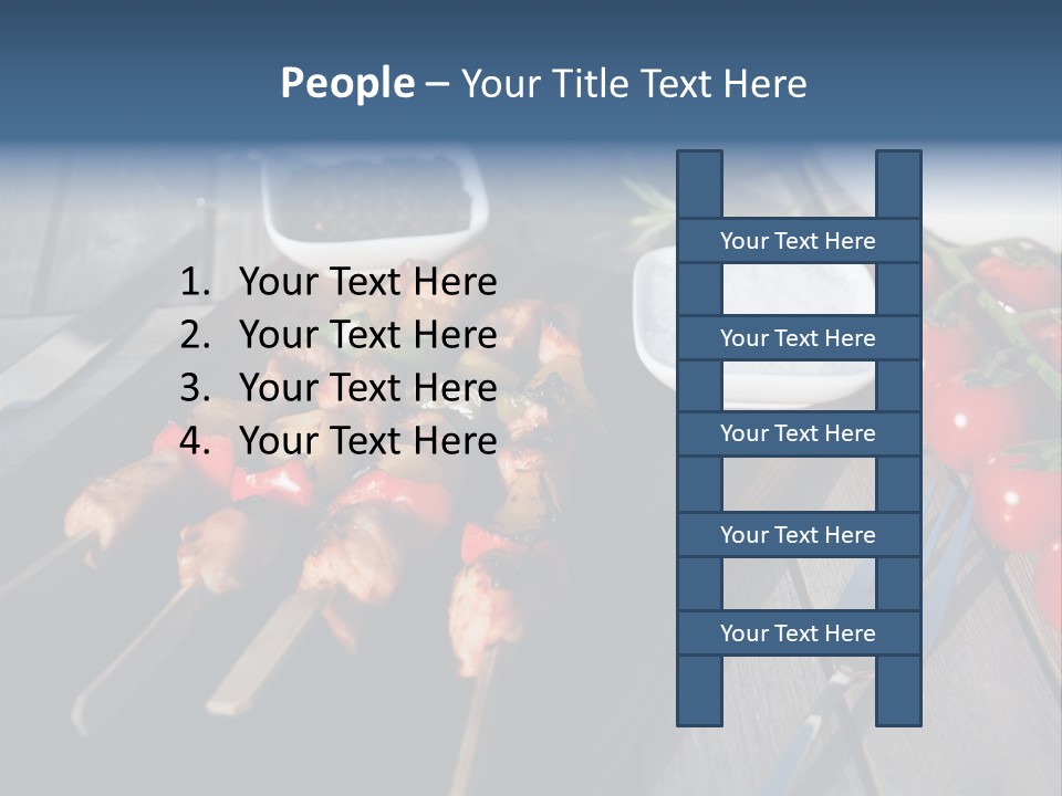 Table Olive Oil Roasted PowerPoint Template