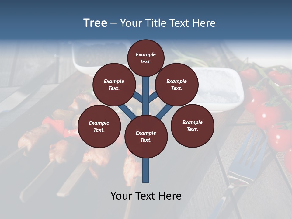 Table Olive Oil Roasted PowerPoint Template