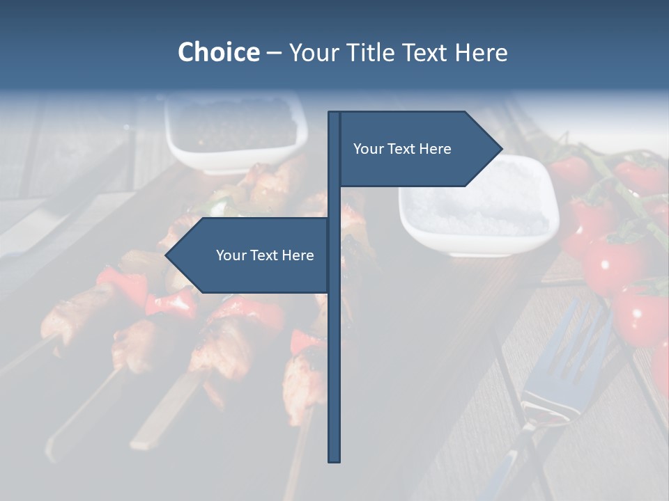 Table Olive Oil Roasted PowerPoint Template