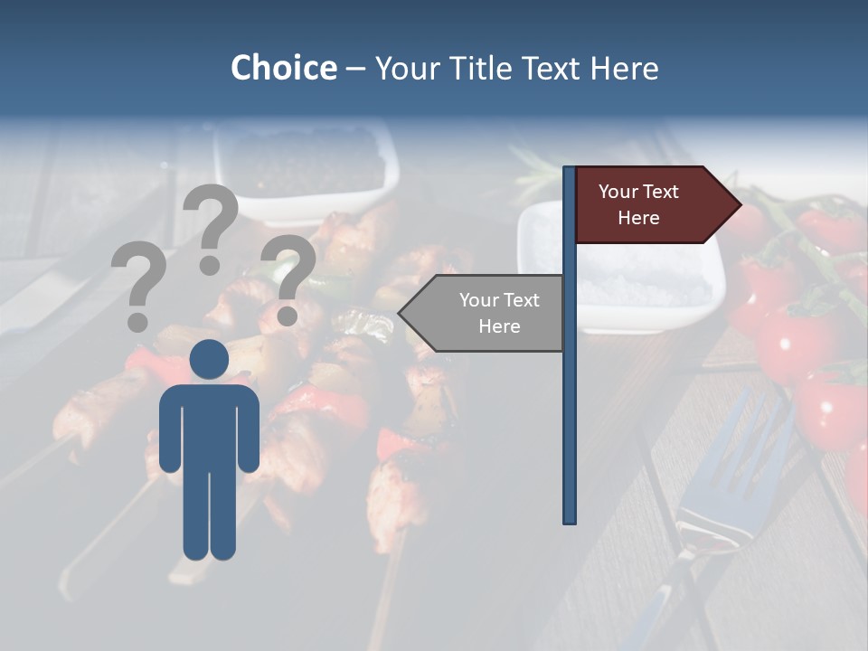 Table Olive Oil Roasted PowerPoint Template