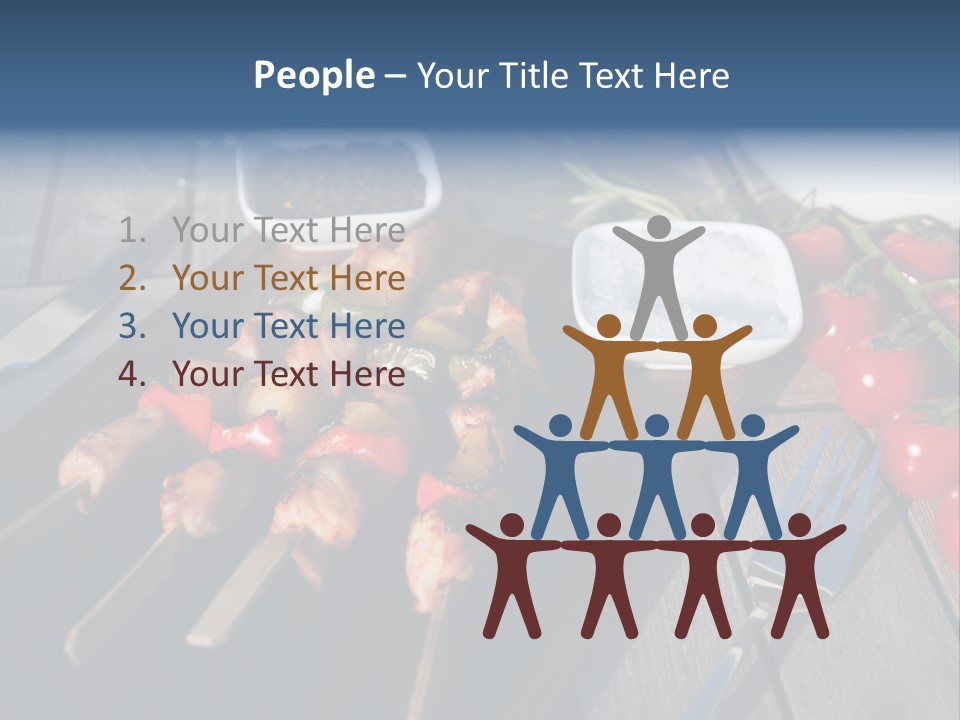 Table Olive Oil Roasted PowerPoint Template