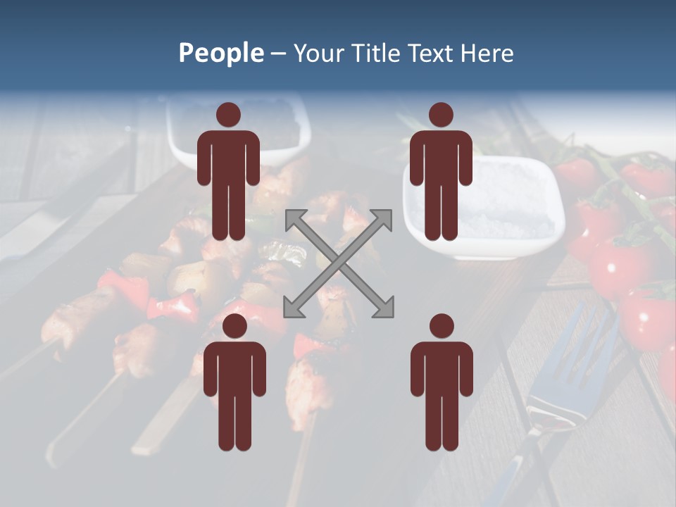 Table Olive Oil Roasted PowerPoint Template