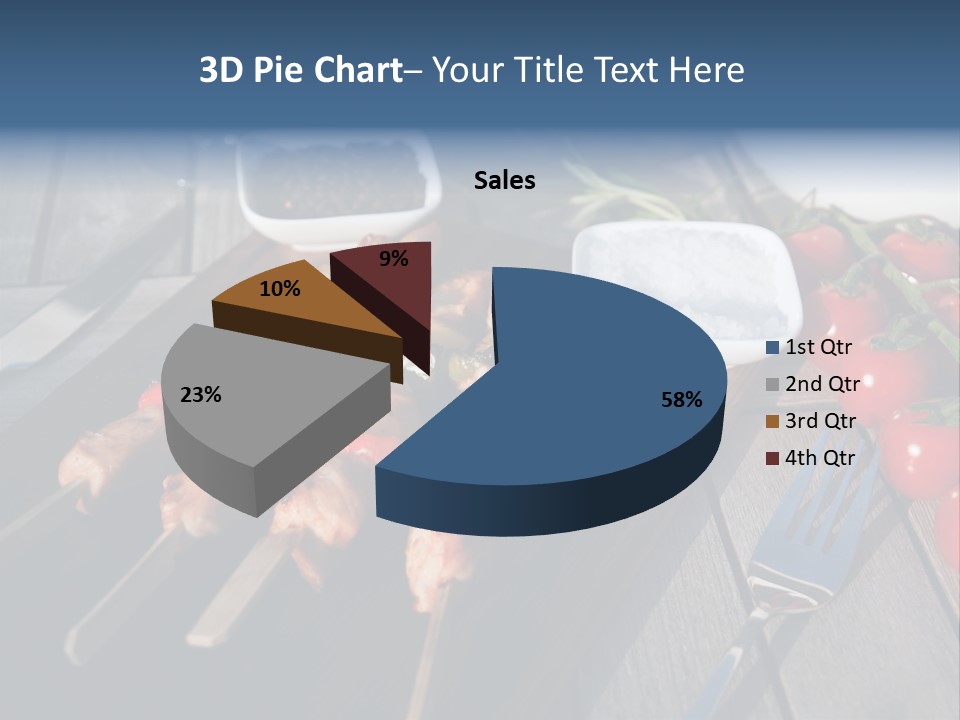 Table Olive Oil Roasted PowerPoint Template