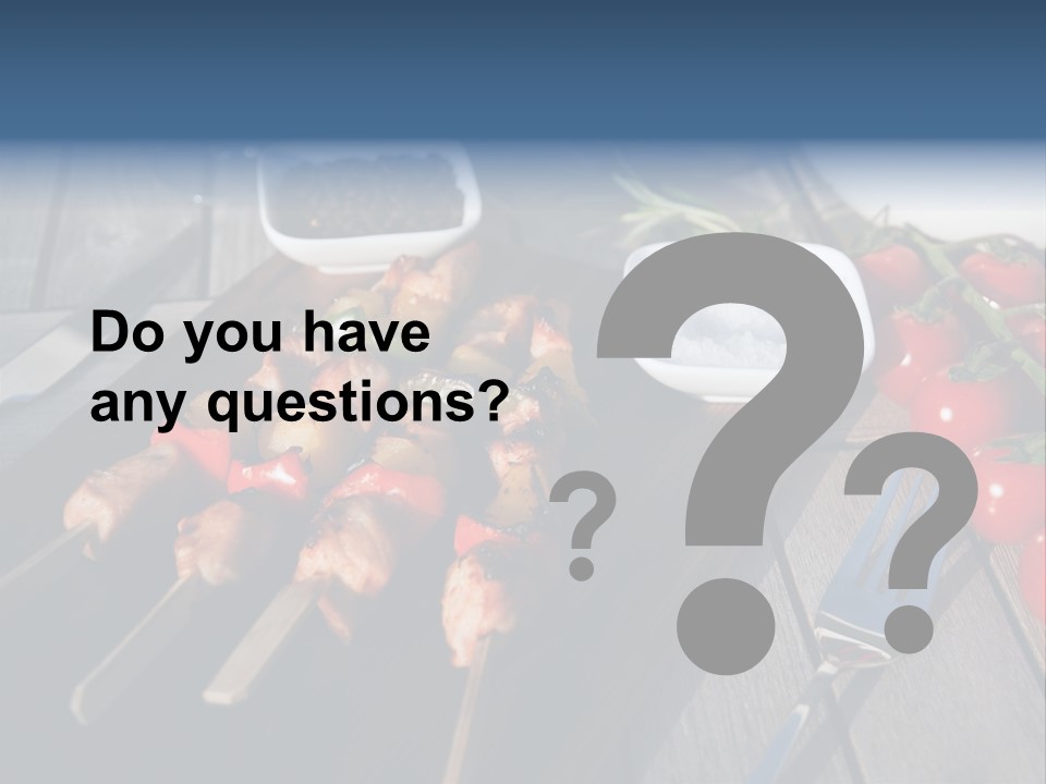 Table Olive Oil Roasted PowerPoint Template