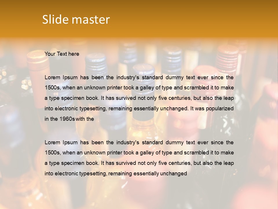 Powdered Gingerbread Cookies Pastry PowerPoint Template