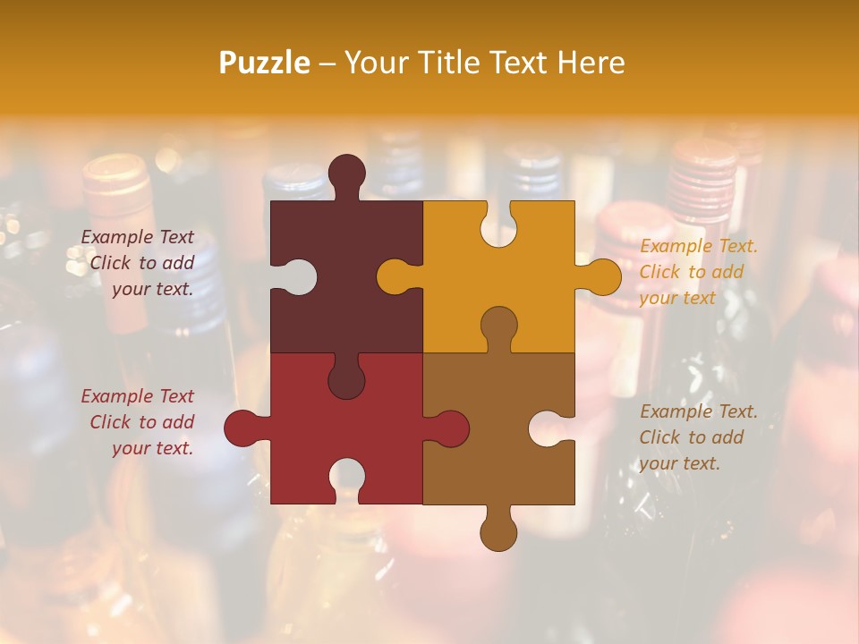 Powdered Gingerbread Cookies Pastry PowerPoint Template