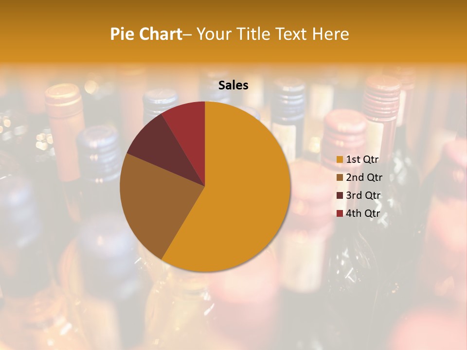 Powdered Gingerbread Cookies Pastry PowerPoint Template