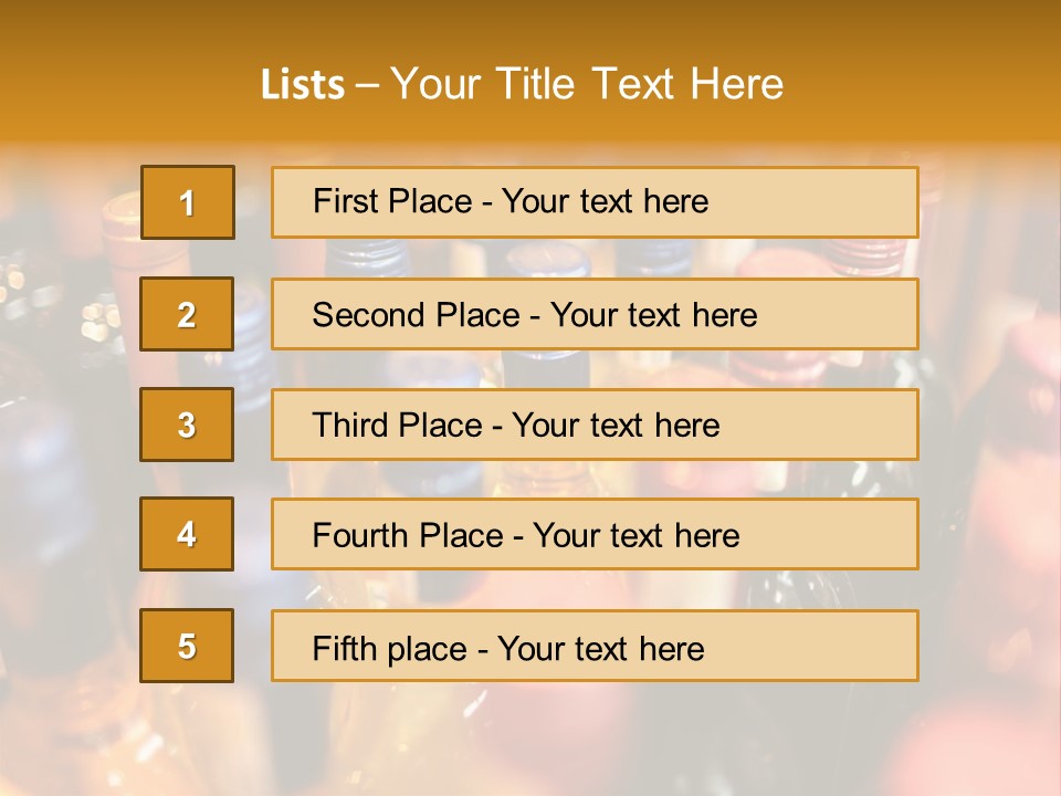 Powdered Gingerbread Cookies Pastry PowerPoint Template