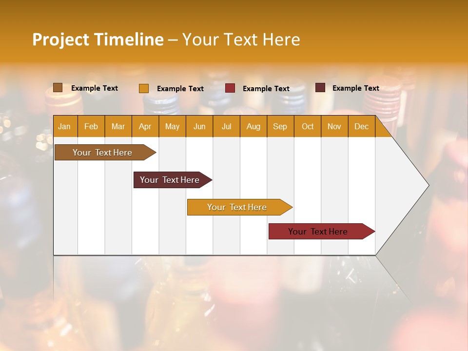 Powdered Gingerbread Cookies Pastry PowerPoint Template