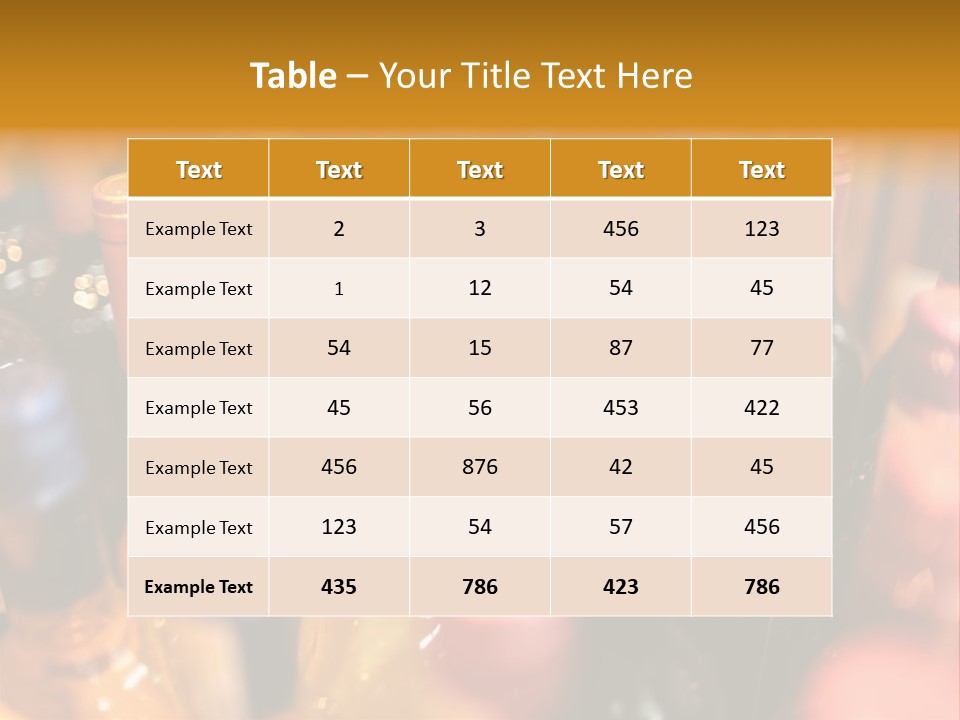 Powdered Gingerbread Cookies Pastry PowerPoint Template