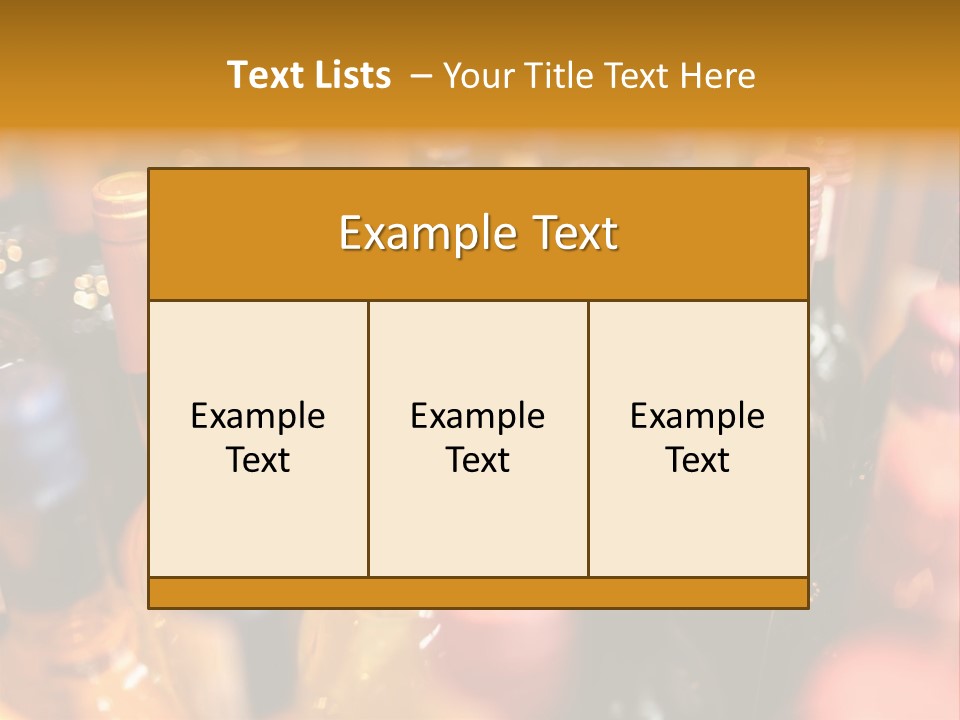 Powdered Gingerbread Cookies Pastry PowerPoint Template