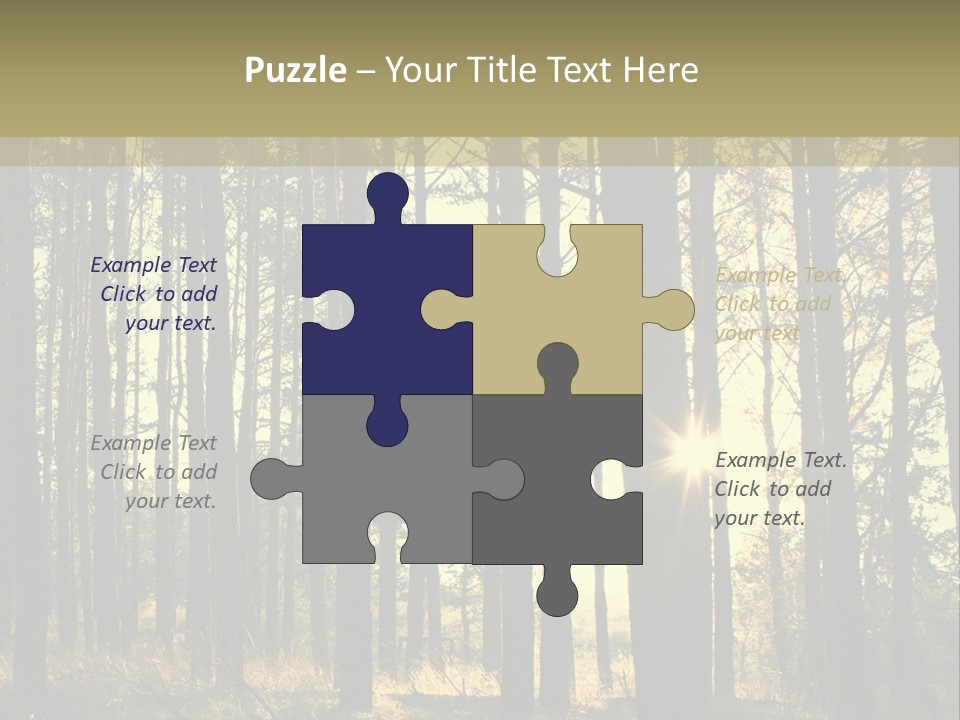 Shine Morning Nature PowerPoint Template