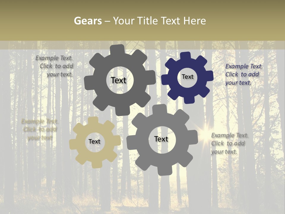 Shine Morning Nature PowerPoint Template