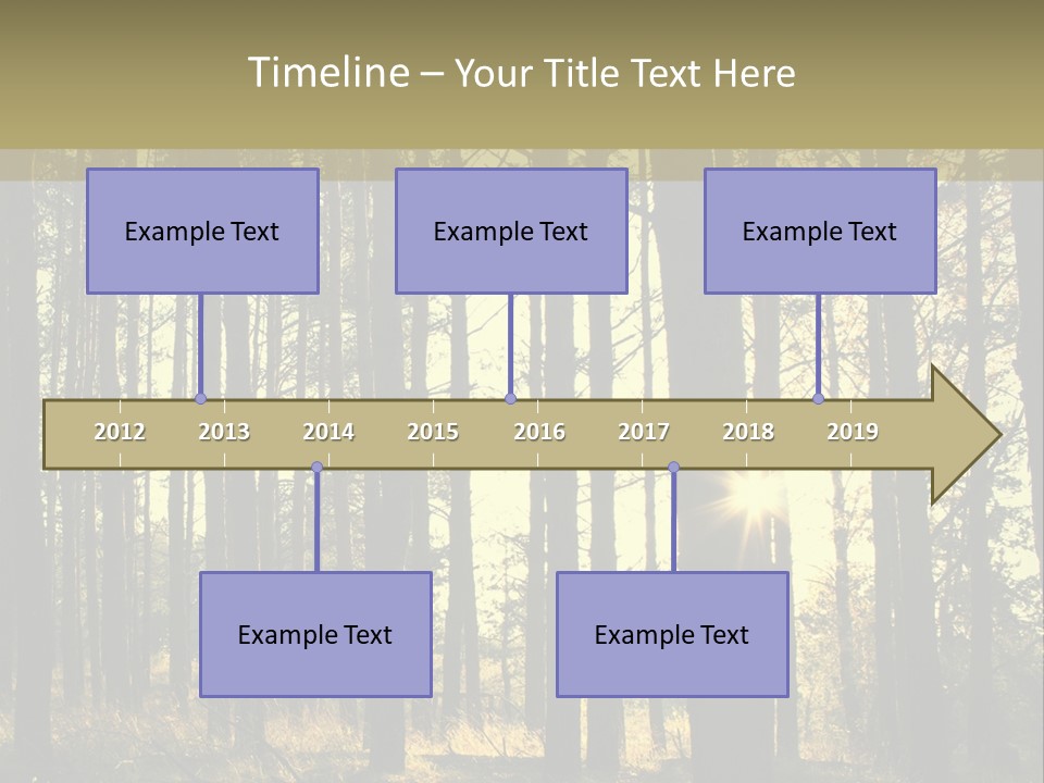 Shine Morning Nature PowerPoint Template