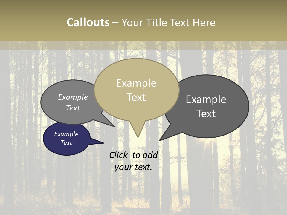 Shine Morning Nature PowerPoint Template