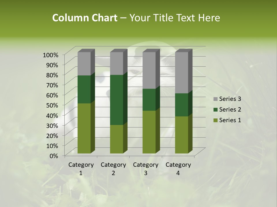 Horns Sheep White PowerPoint Template