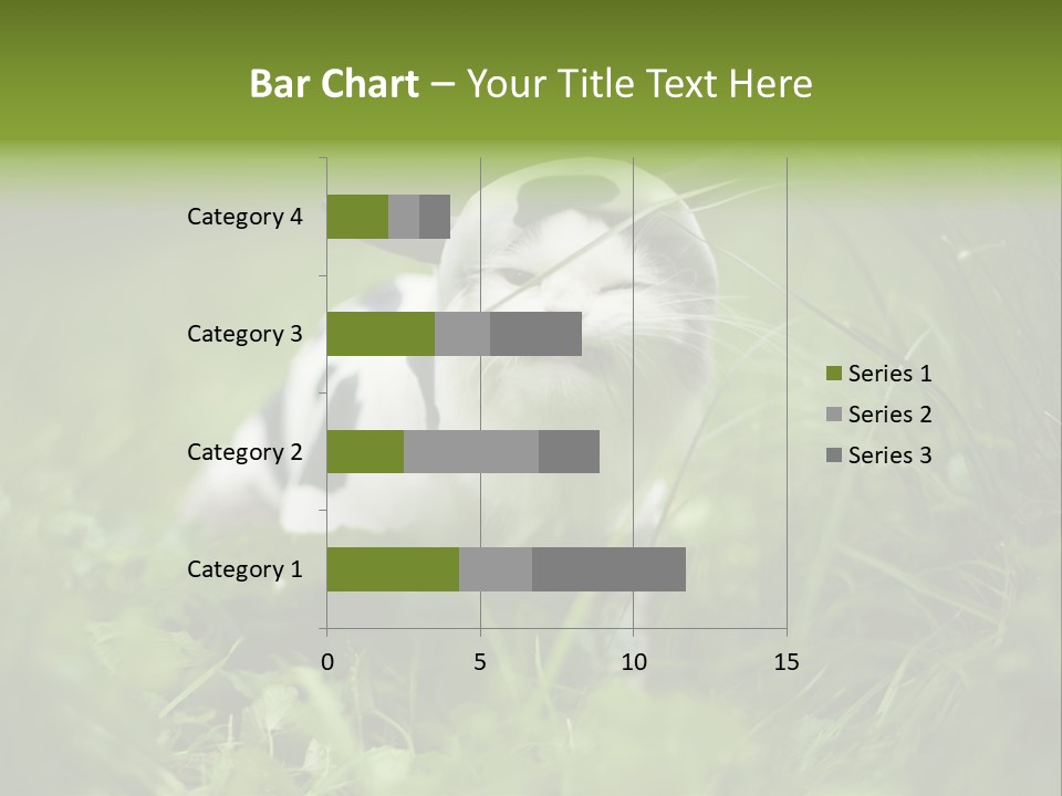 Horns Sheep White PowerPoint Template