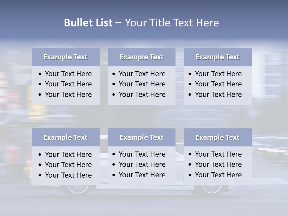 Metropolitan Bmw Apartment PowerPoint Template