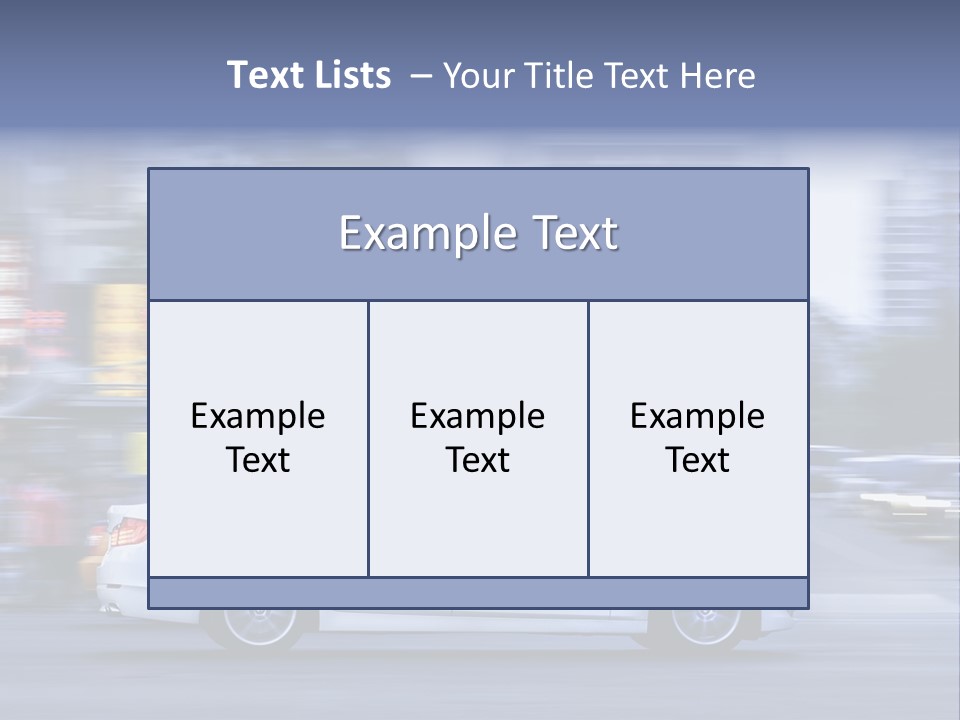 Metropolitan Bmw Apartment PowerPoint Template