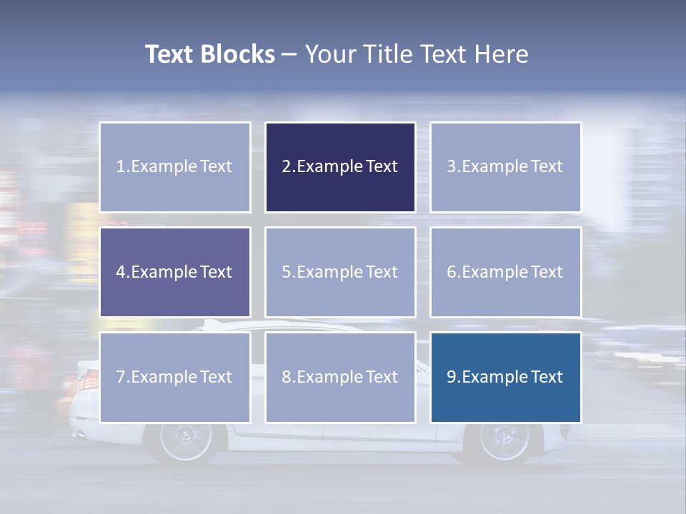 Metropolitan Bmw Apartment PowerPoint Template