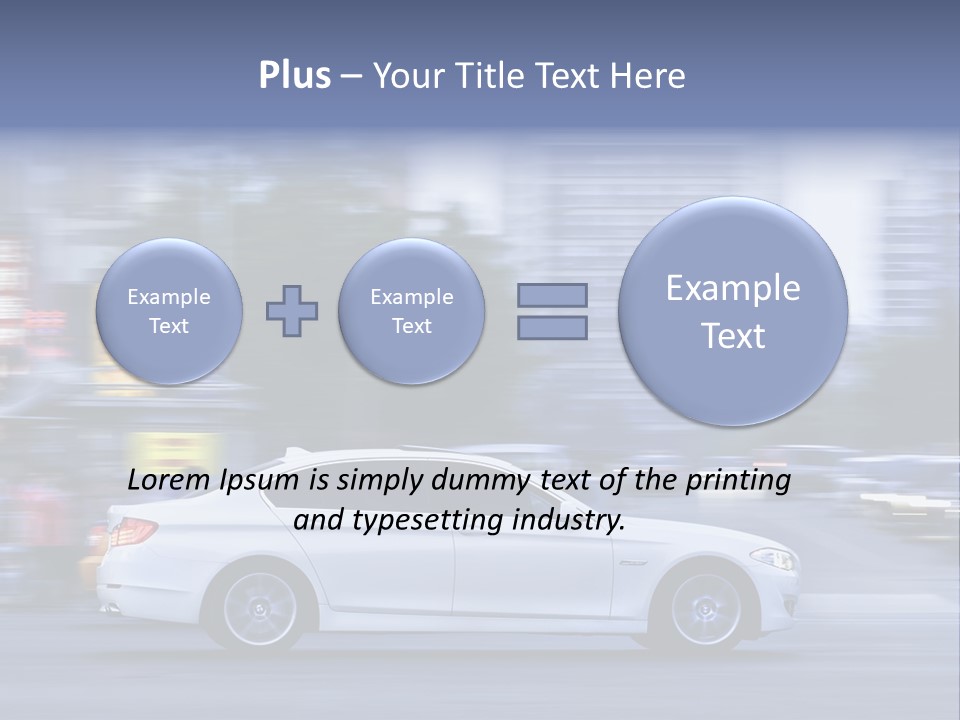 Metropolitan Bmw Apartment PowerPoint Template