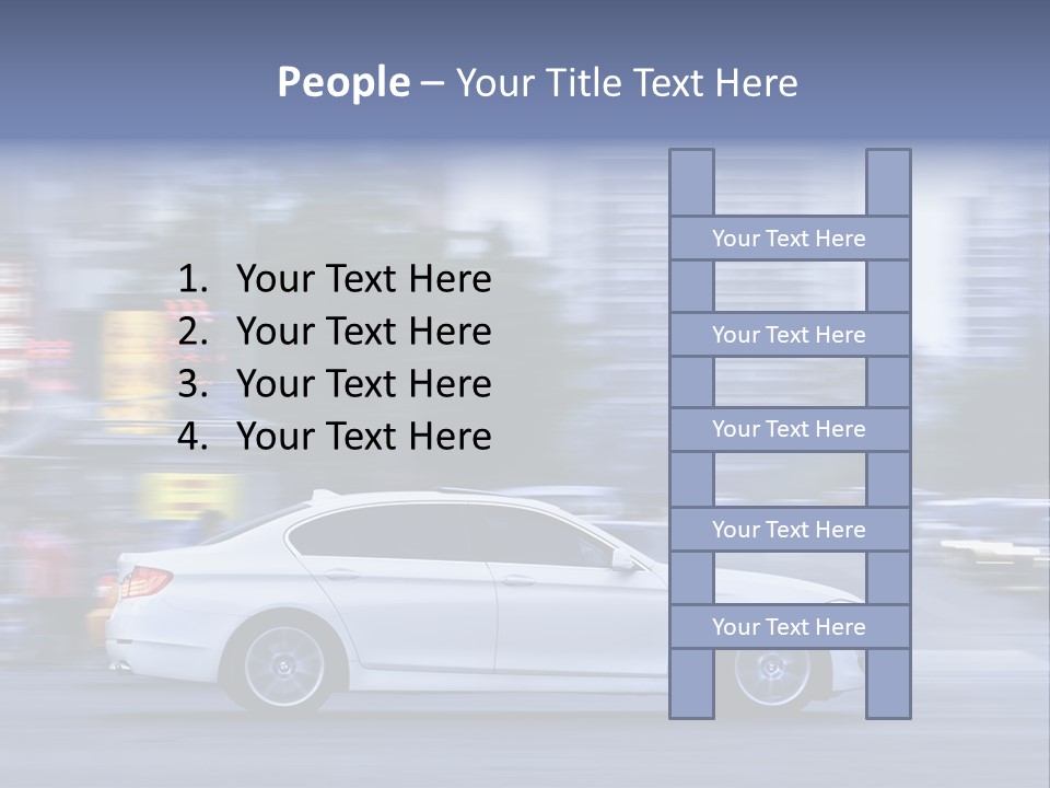 Metropolitan Bmw Apartment PowerPoint Template